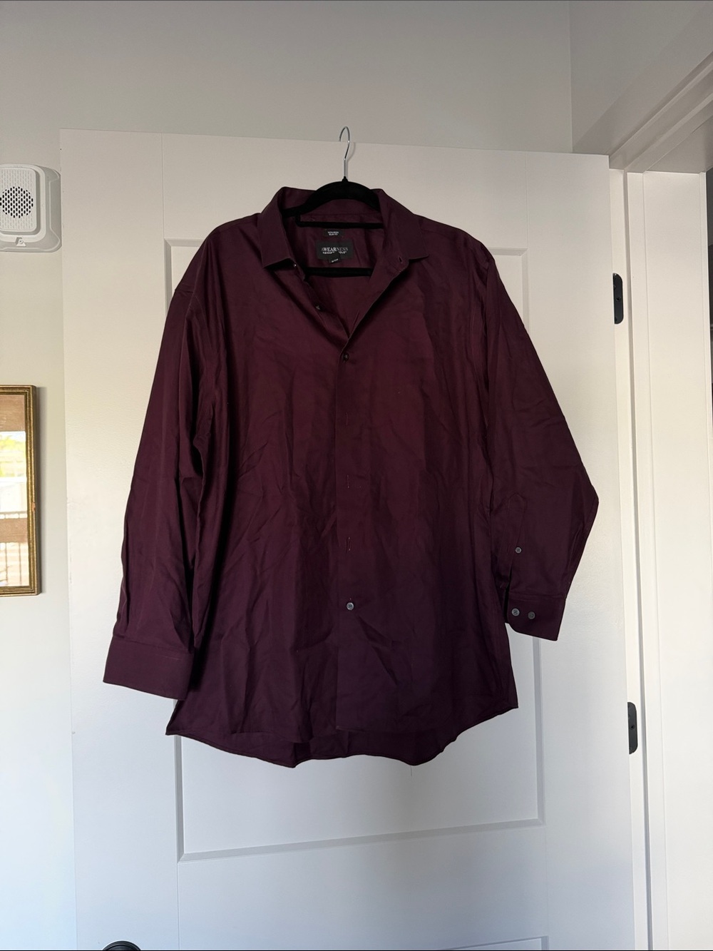 Kenneth Cole Men's Deep Wine Dress Shirt